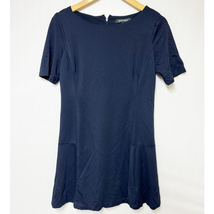Ellen Tracy Womens Navy Blue Dress Short Sleeve Medium - $24.75