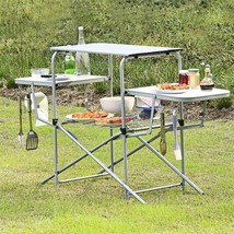 Heavy Duty Sturdy Portable Folding Outdoor Grilling Camping Table - £319.64 GBP