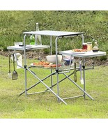 Heavy Duty Sturdy Portable Folding Outdoor Grilling Camping Table - $548.14 CAD