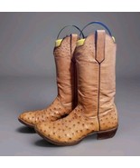 Rios Of Mercedes Ostrich Boots Ropers 8.5 D - $247.50