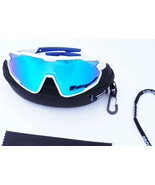 Youth  Baseball &amp; Softball Sunglasses Kids Sports 7-11U Polarized White/... - $17.99