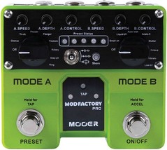 Mooer Mod Factory Pro Stereo Multi Modulation Pedal Analog, And Pitch Effects. - £174.21 GBP