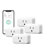 Smart Plug Mini 15A, Energy Monitor, Smart Home Wifi(2.4Ghz) &amp; Bluetooth... - $50.99