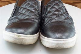 Steve Madden Size 9.5 M Silver Loafer Shoes Synthetic Women Zaander - $19.75