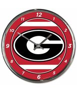 Georgia Bulldogs Chrome Clock - NCAA - $31.03