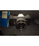 Canon FT QL Film Camera with Canon Lens FL 50mm, Sun Opt Lens Japan, Pen... - £36.53 GBP