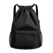 Sofanler Drawstring Backpack Gym Bag with Shoes Compartment Black - €4,09 EUR Sofanler Drawstring Backpack Gym Bag with Shoes Compartment Black - €4,09 EUR