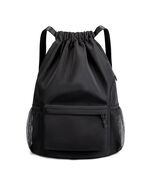 Sofanler Drawstring Backpack Gym Bag with Shoes Compartment Black - €4,09 EUR Sofanler Drawstring Backpack Gym Bag with Shoes Compartment Black - €4,09 EUR