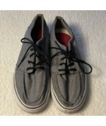 BKE Sawyer Lace Up Sneakers, Size 12, Gray, Canvas - $19.99