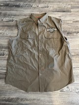 NEW Harley Davidson Retro Men’s Biker Motorcycle Vest  - Size XL - $55.00