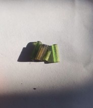 Green Tourmaline , .8g, 6mm x 3mm, Genuine Tourmaline - £0.78 GBP