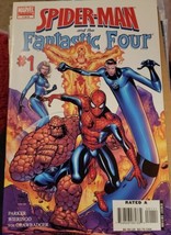 SPIDER-MAN &amp; THE FANTASTIC FOUR #1 (2007) Marvel Comics FINE - £11.14 GBP