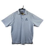 Footjoy FJ Golf Polo Shirt Mens L Striped Short Sleeve Gainey Ranch Golf... - $24.70