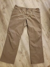 5.11 511 Tactical Ridgeline Pants Mens 38 x 32 Khaki Ripstop Articulated Knees - £17.13 GBP