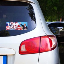 10 PACK 3.37&quot;x 9&quot; TRUMP 2024 Sticker Decal Gift MAGA Trump BS0068 - £10.64 GBP