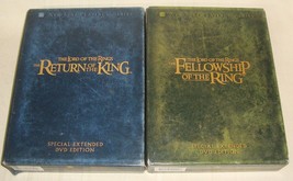 The Lord of The Rings, Fellowship of the King, and  The Return of the King DVD - £14.69 GBP