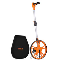 VEVOR Measuring Wheel 12.5&quot; 99999ft Distance Walking Foldable Handle w/ Bag - £55.12 GBP