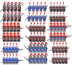 100pcs Ancient China Ming Dynasty Infantry Army Set Collection Minifigures Lot - £109.98 GBP