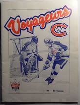 Kingston Voyageurs Vintage 1987/88 Season Program OHA Junior B Hockey Pl... - £9.40 GBP