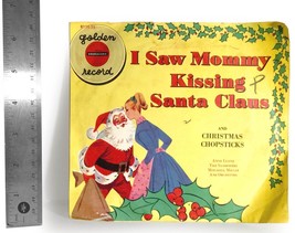 I Saw Mommy Kissing Santa Claus 45rpm Golden Record w/ Picture Sleeve - £9.51 GBP
