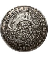 Fantasy-Medaille &quot;Hobo Dollar&quot; Piraten-Thema - 1881 Design Reimagined - $18.66 CAD