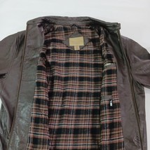 Preswick & Moore Outwear Men's  Brown Genuine Leather Jacket Size Large image 12