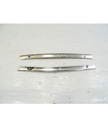 83 Mercedes 380SL trim set, hardtop mouldings for quarter window - $29.99