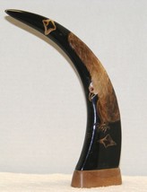 Hand Carved Eagle In Flight Water Buffalo Horn H03 Guc - £19.65 GBP