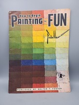 Walter T. Foster Book 81 How to Begin Painting for Fun by Fedelle Vintag... - $6.89