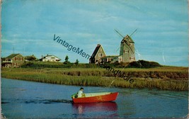 Windmill At Old Mill-Point West Harwich Mass. Postcard PC272 - £3.95 GBP