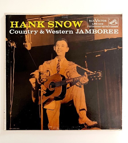 Hank Snow Country Western Jamboree Vinyl 12" Record Country 1950-60s VRAD13 Item image 2