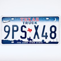  United States Texas Shuttle Truck License Plate 9PS X48 - £13.23 GBP