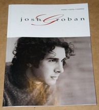 Josh Groban Songbook Vintage 2002 Piano Vocal Chords Warner Bros. Public... - $49.08 CAD