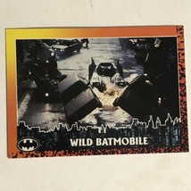 Batman Returns Vintage Trading Card #55 Wild Batmobile - £1.57 GBP