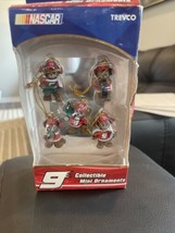 NASCAR #9 Kasey Kahne Bear Pit Crew Mini Ornaments Trevco 5 Bear Christm... - $7.70