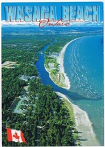 Postcard Wasaga Beach Ontario 4 3/4&quot;x 6 3/4&quot; - £2.65 GBP