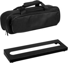 GOKKO Small Guitar Pedal Board 15.7 x 4.9 inch Pedalboard with Carrying Bag - $39.99