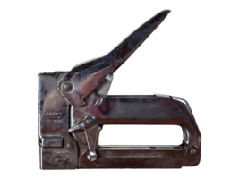 Vintage Swingline #800 Heavy Duty Stapler Staple Gun Chrome Manual Tacker Tool - £5.42 GBP