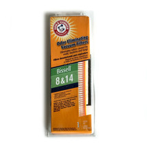 Arm &amp; Hammer Bissell 8 &amp; 14 Vacuum Filter Fragrance Free Odor Eliminating 62648B - $7.24