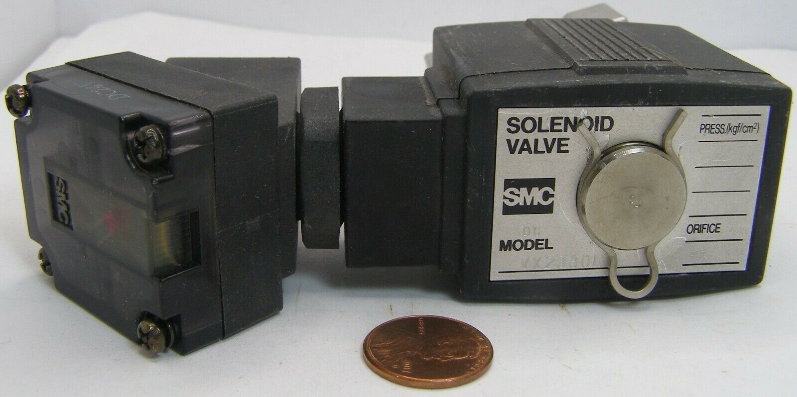 SMC Solenoid Valve VX2330L Orifice:4.5 PT:1/4 - $28.99