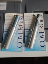 2 x CoverGirl Triple Aquastay Waterproof Mascara #605 Black Brown NEW. - $21.00