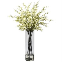 Nearly Natural 1316-WH Giant Cherry Blossom Arrangement - £130.40 GBP