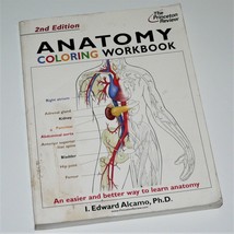 ANATOMY COLORING WORKBOOK ~ PRINCETON REVIEW ~ Never Used ~ Educational ... - $9.89