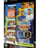 Jadon Sancho Match Attax Extra Season 2020/21 35 Card Pack soccer footba... - £20.18 GBP