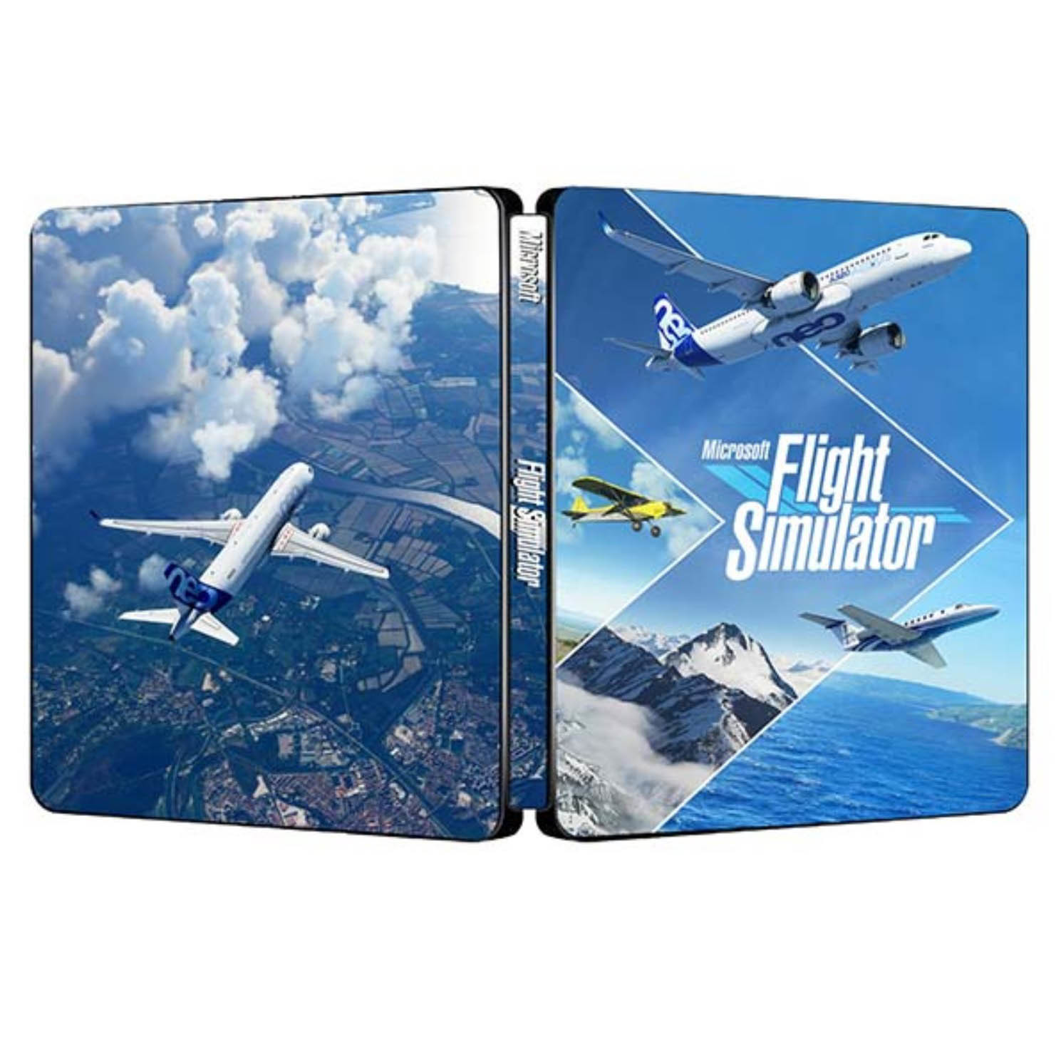 Flight Sim Computer Case Limited Edition Microsoft Flight Simulator AnniversarySteelbook Case ...