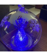 Glass Orament of Angel inSnowball Check Out All the Colors - £14.98 GBP