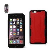 [Pack Of 2] Reiko Iphone 6 Dual Color Transformer Case In Red Black - £17.28 GBP