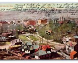 Birds Eye View Salt Lake City Utah UT 1909 UDB Postcard R25 - $8.86