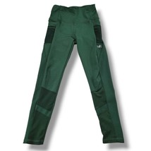 Body Glove Pants Size Small W24&quot;xL24&quot; High Waisted Leggings Ankle Leggings Green - £20.12 GBP