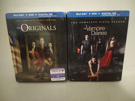 The Vampire Diaries: S5 + The Originals: S1 - 2 BLU-RAY Box Sets - Free Shipping - £19.92 GBP